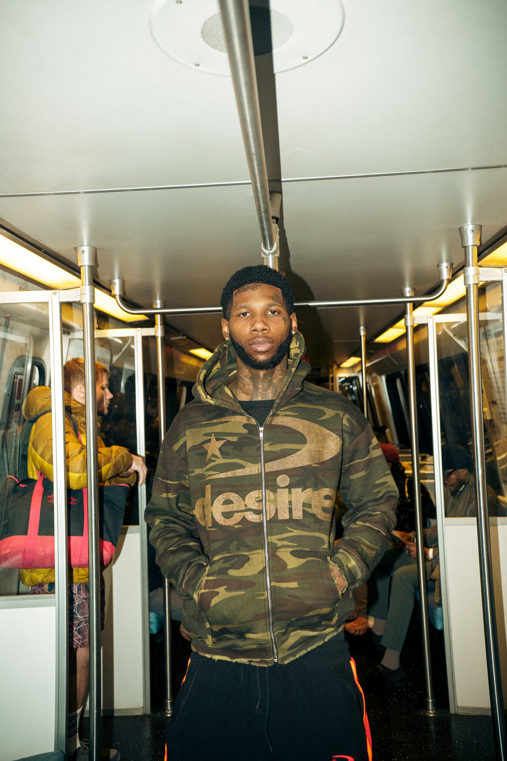 Desire Camo Legacy Vintage Zip Up