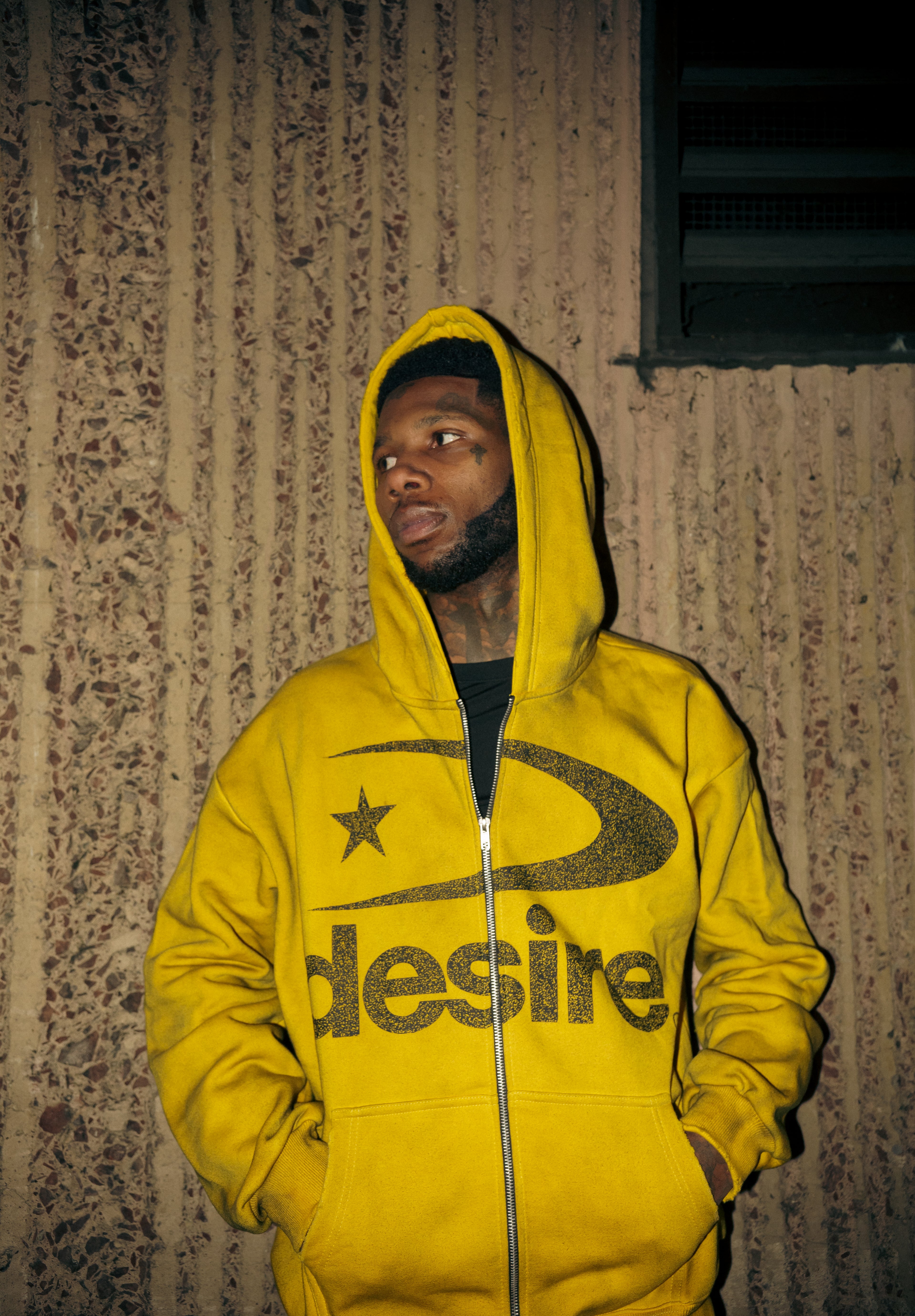 Desire Gold Dust Zip Up Hoodie