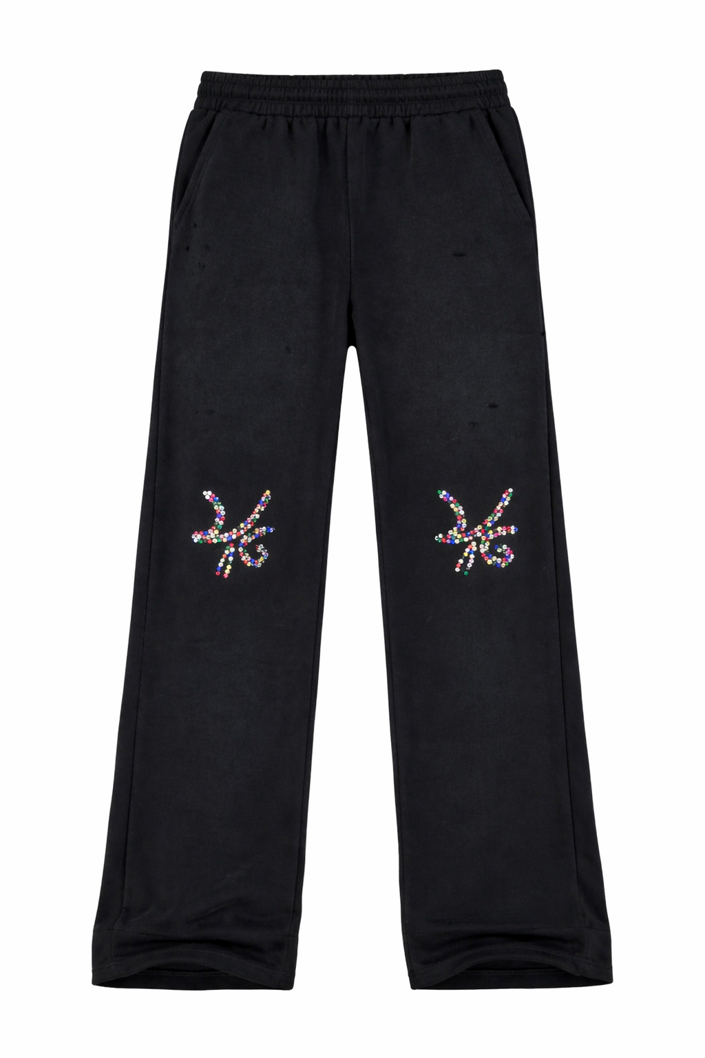 Desire Art Gallerie Gem Stone Embellished Abstract Logo Sweats