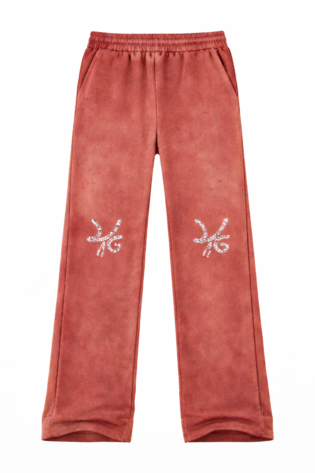 Desire Art Gallerie Gem Stone Embellished Abstract Logo Sweats