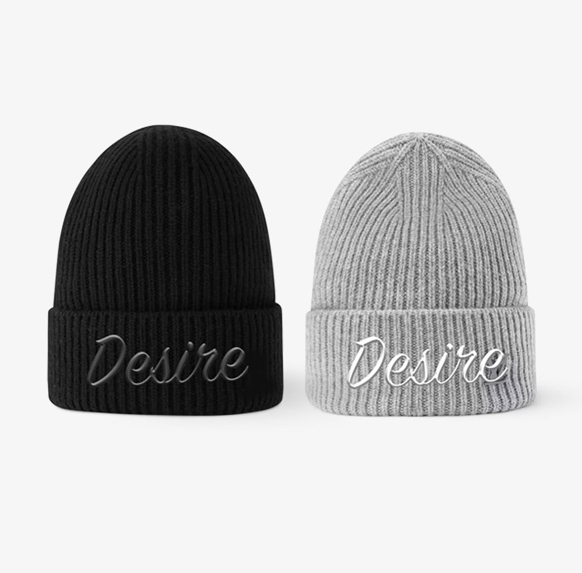 Desire Metal Logo Beanie