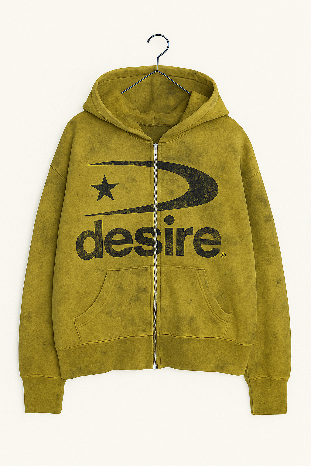 Desire Gold Dust Zip Up Hoodie